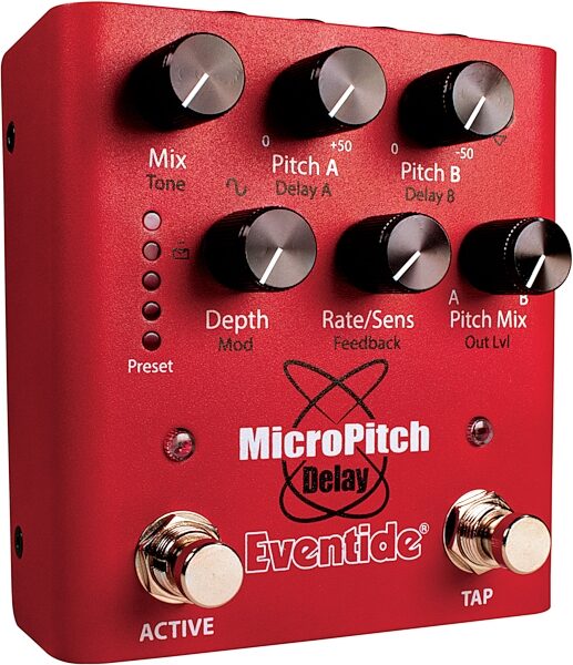 open zoom image for Eventide MicroPitch Delay with Modulation Pedal, New, Angled Front