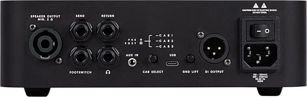 open zoom image for Darkglass M500V2 Bass Amplifier Head (500 Watts), New, Action Position Back