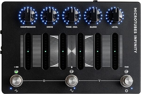 open zoom image for Darkglass Microtubes Infinity Compression and Distortion Pedal, New, Action Position Back