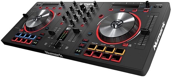 open zoom image for Numark Mixtrack 3 USB DJ Controller, Angle