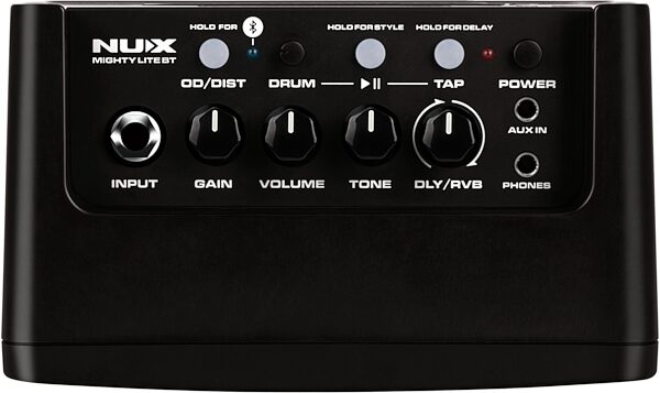 open zoom image for NUX Mighty Lite BT Desktop Guitar Amp with Bluetooth, Detail Control Panel