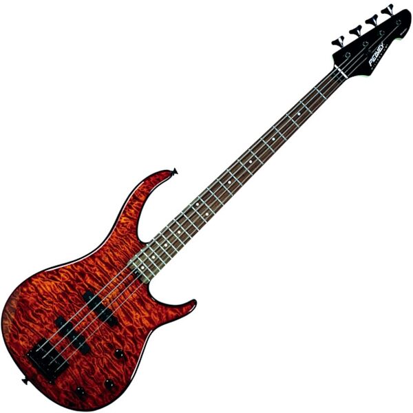 open zoom image for Peavey Millennium Bass 4 Quilt Top BXP Electric Bass, Tiger Eye