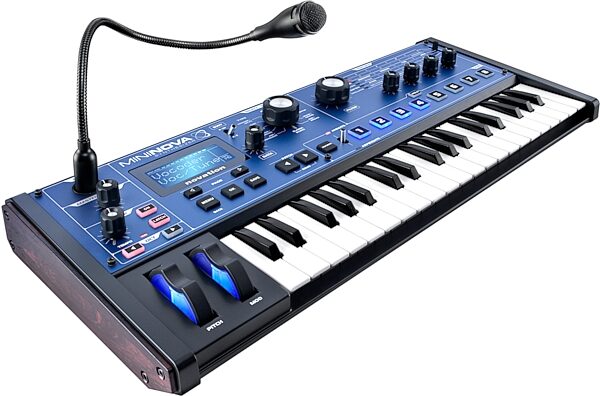 open zoom image for Novation MiniNova Compact Keyboard Synthesizer, 37-Key, New, Action Position Back