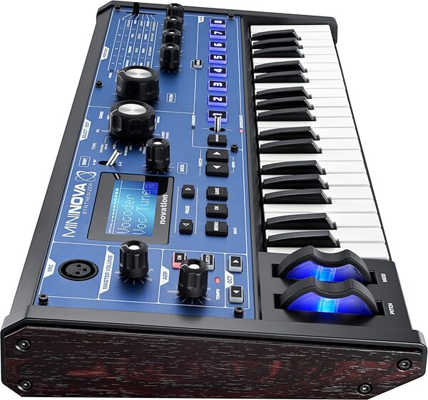 open zoom image for Novation MiniNova Compact Keyboard Synthesizer, 37-Key, New, Action Position Back