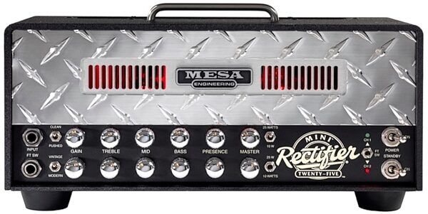 open zoom image for Mesa/Boogie Mini Rectifier 25 Tube Guitar Amplifier Head (10/25 Watts), main
