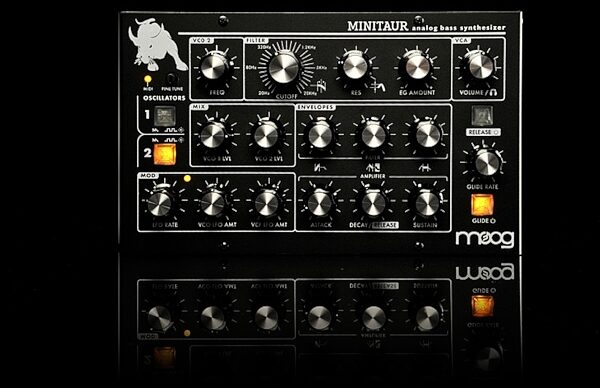 open zoom image for Moog Minitaur Analog Synthesizer, New, Front