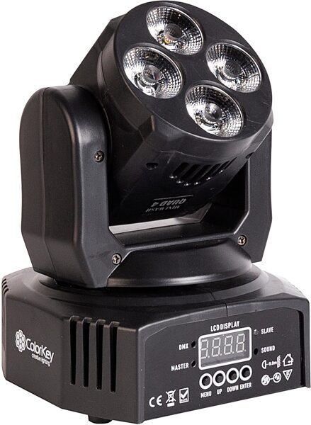 open zoom image for ColorKey Mover Miniwash QUAD 4 MKII Light, New, Action Position Back