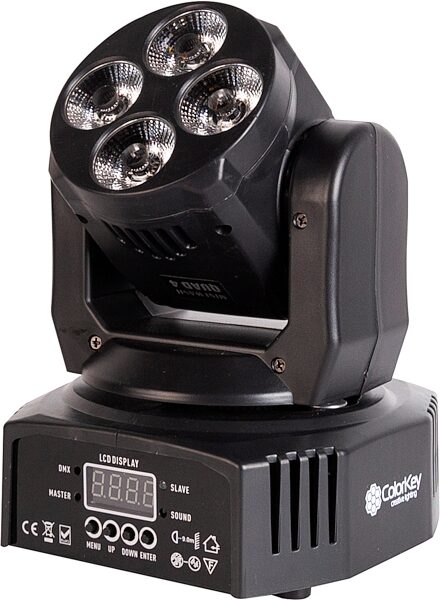 open zoom image for ColorKey Mover Miniwash QUAD 4 MKII Light, New, Action Position Back