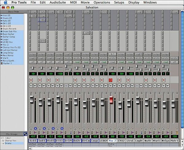 open zoom image for Digidesign Digi 002 LE Rackmount FireWire Music Production System, Screenshot LE 2