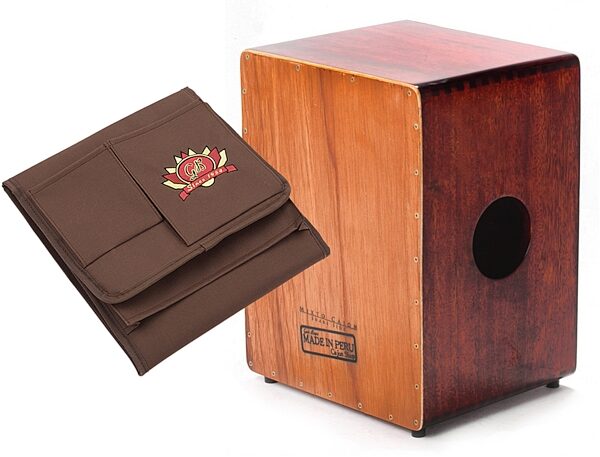 open zoom image for Gon Bops Mixto Dual Cajon, with Gig Bag, Pack