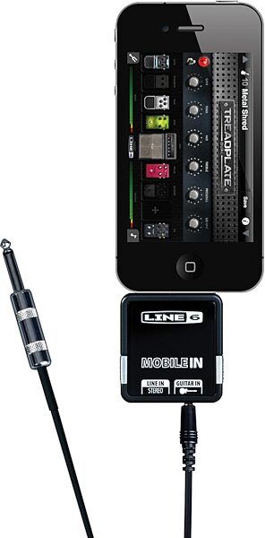 open zoom image for Line 6 Mobile In iOS Audio Interface for iPhone and iPad, Connections