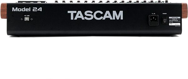 open zoom image for TASCAM Model 24 Analog Mixer, USB Audio Interface, and Multitrack Recorder, New, Action Position Back