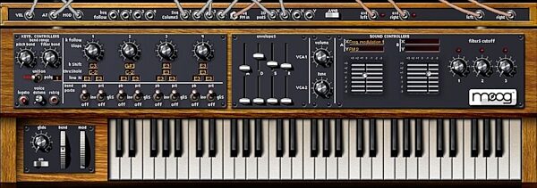 open zoom image for Arturia Moog Modular V Software Synth (Macintosh and Windows), Screenshot 3