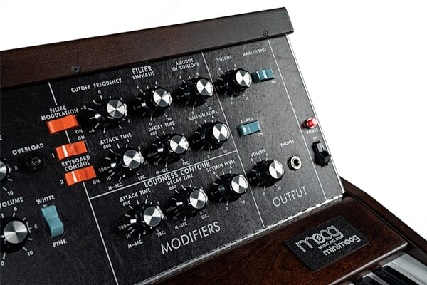 open zoom image for Moog Minimoog Model D Analog Synthesizer, view