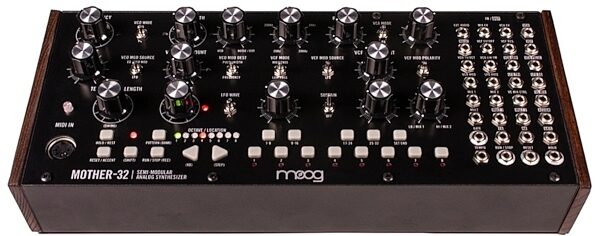 open zoom image for Moog Mother-32 Semi-Modular Analog Synthesizer, New, Front Angle