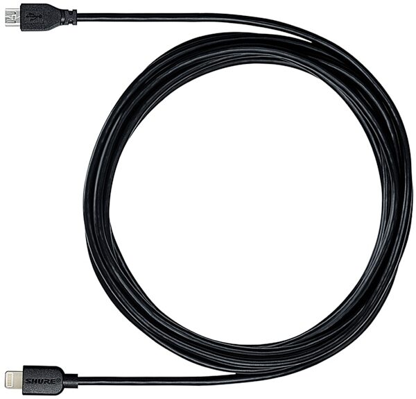 open zoom image for Shure MOTIV MV5 Digital Condenser Microphone (with Lightning and USB-A Cables), Gray, Open Box (Like New), Gray Lightning Cable
