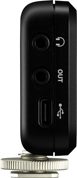 open zoom image for Shure MoveMic Camera Shoe-Mountable Wireless Receiver, MV-R-Z7, Action Position Back