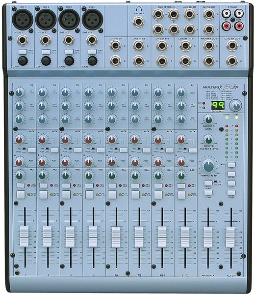 open zoom image for Alesis MultiMix 12FX 12-Channel Mixer with Effects, Main