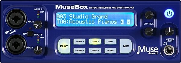 open zoom image for Peavey Muse Box Musical Instrument and Effects Box, Front
