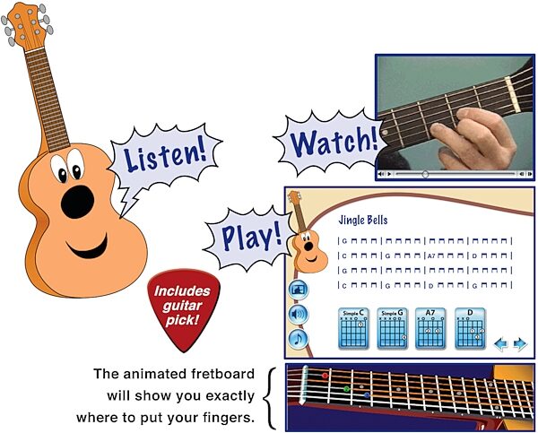 open zoom image for eMedia My Guitar Software, Screenshot