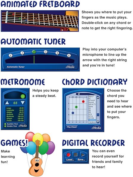open zoom image for eMedia My Guitar Software, Tools