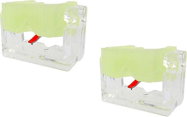 open zoom image for JICO N-44G DJ Improved Replacement Stylus, 2-Pack, NUDE, Action Position Back