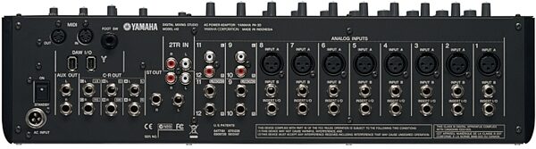 open zoom image for Yamaha N12 12-Channel Digital Mixer with Firewire Interface, Rear