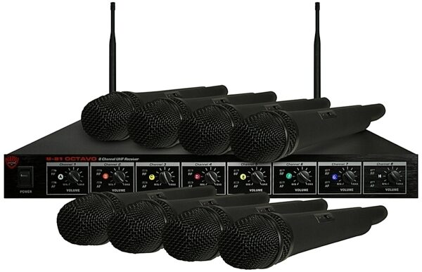 open zoom image for Nady U-81 Octavo LT/O Wireless Handheld Microphone System, Main