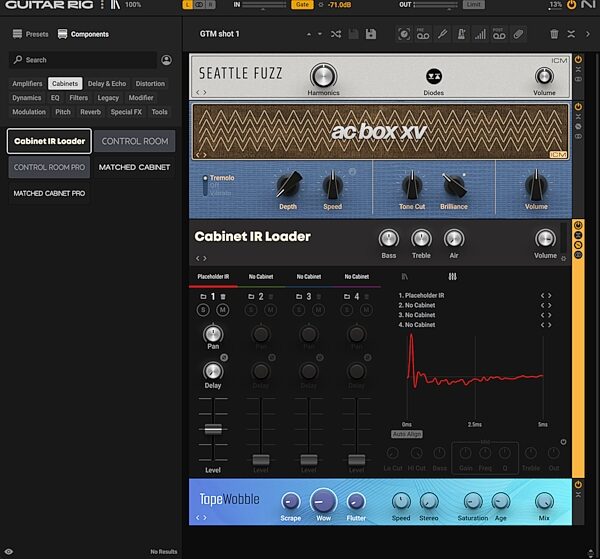 open zoom image for Native Instruments Guitar Rig 7 Pro Upgrade, Digital Download, Action Position Back