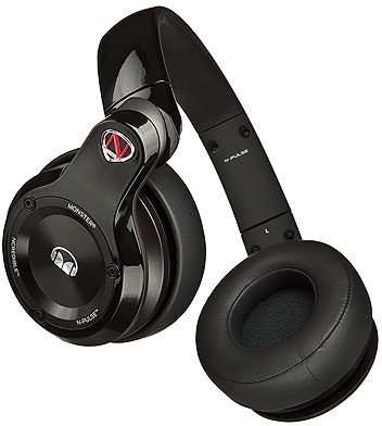 open zoom image for Monster NCredible N-Pulse DJ Headphones, Black Swivel