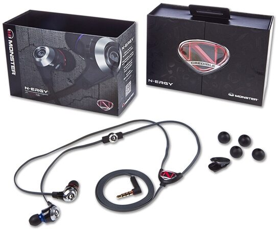 open zoom image for Monster NCredible N-ERGY In-Ear Earphones, Package