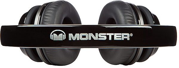 open zoom image for Monster NCredible NTune Headphones, Black Top