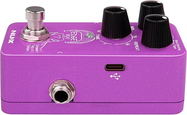 open zoom image for NUX NDD-3 Edge Delay Pedal, New, Action Position Back