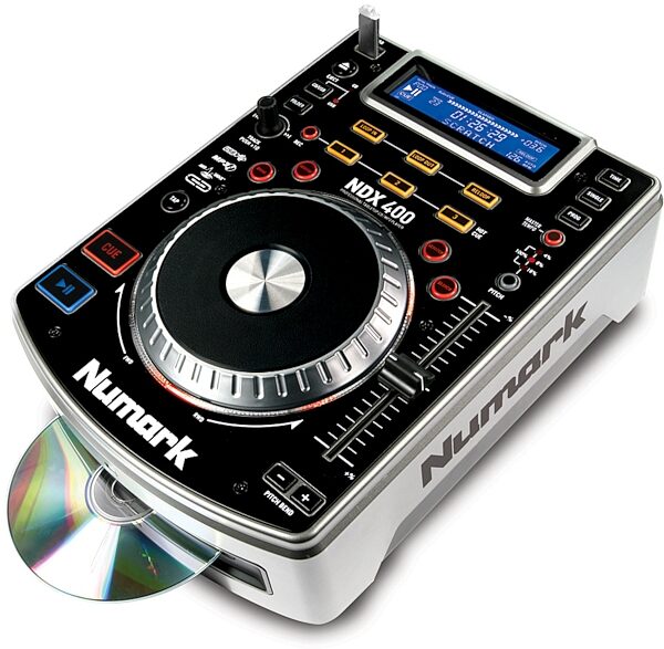 open zoom image for Numark NDX400 Tabletop Scratch CD/MP3 Player with USB, Main