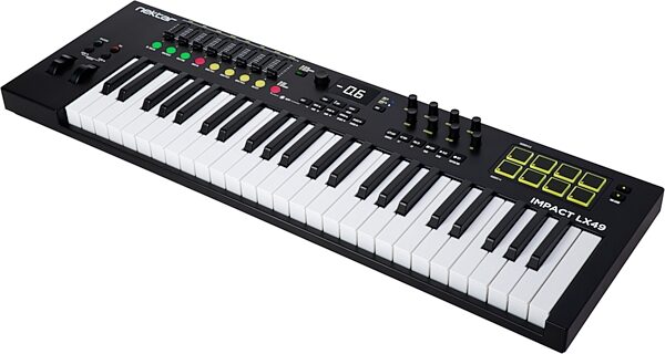 open zoom image for Nektar Impact LX49 MK3 USB MIDI Keyboard, 49-Key, New, Action Position Back