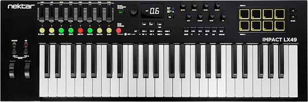 open zoom image for Nektar Impact LX49 MK3 USB MIDI Keyboard, 49-Key, New, Action Position Back