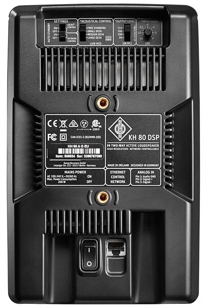open zoom image for Neumann KH 80 DSP Active Studio Monitor, Single, Alt