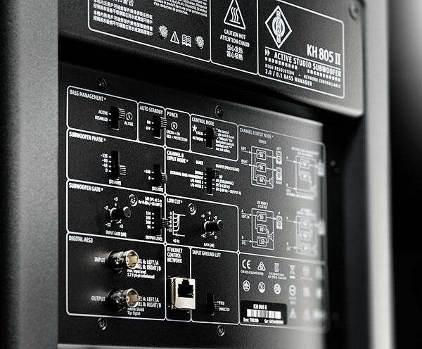 open zoom image for Neumann KH 805 II DSP-Controlled Studio Subwoofer, Single Speaker, Action Position Back
