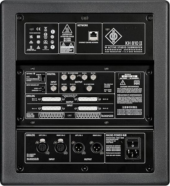 open zoom image for Neumann KH 810 II Subwoofer With DSP, Single Speaker, Action Position Back