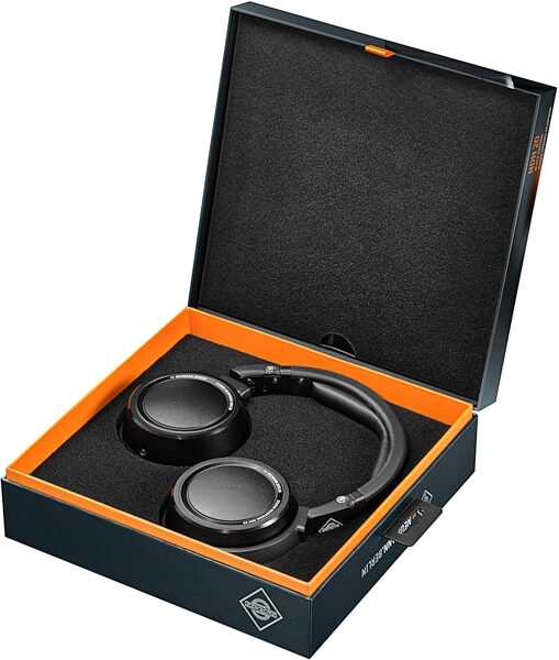 open zoom image for Neumann NDH 20 Closed-Back Studio Headphones, Black, Action Position Back