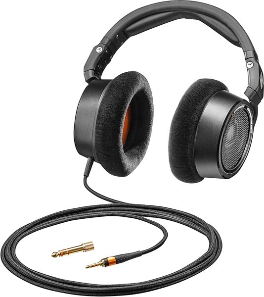 open zoom image for Neumann NDH 30 Open-Back Studio Headphones, Black, Action Position Back