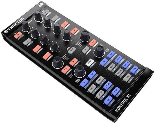 open zoom image for Native Instruments Traktor Kontrol X1 USB DJ Controller, Left Angle