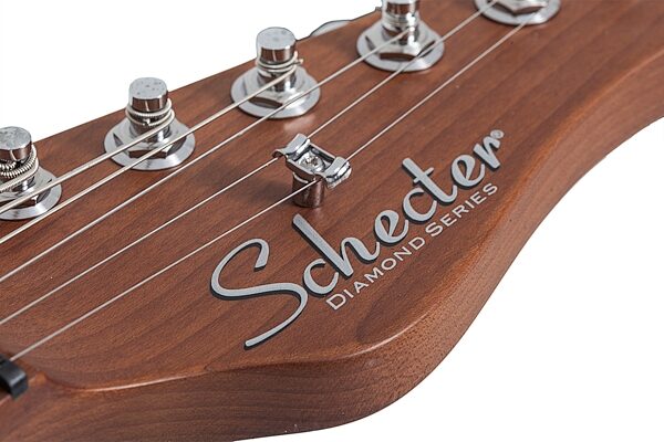 open zoom image for Schecter Diamond Series Nick Johnston PT Electric Guitar, Atomic Ink, Open Box (Very Good), Action Position Back
