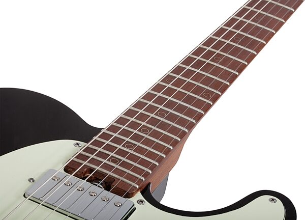 open zoom image for Schecter Diamond Series Nick Johnston PT Electric Guitar, Atomic Ink, Open Box (Very Good), Action Position Back
