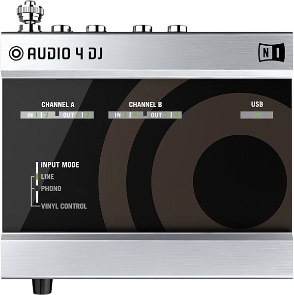 open zoom image for Native Instruments Traktor Scratch Duo DJ System, Audio 4 DJ