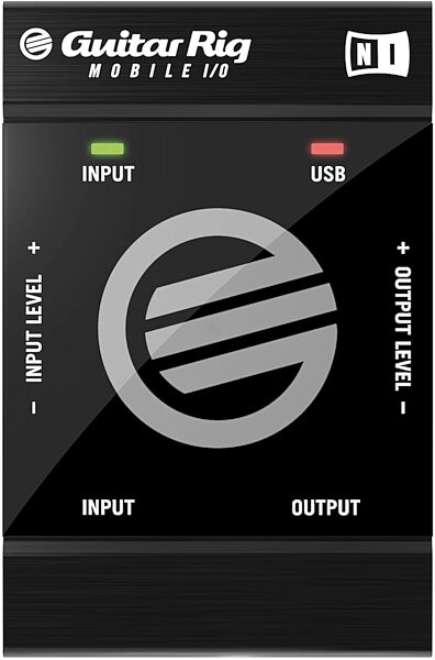 open zoom image for Native Instruments Guitar Rig Mobile Audio Interface, Top