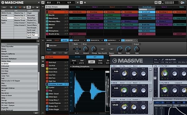 open zoom image for Native Instruments Maschine MK2 Groove Production Studio, Screenshot