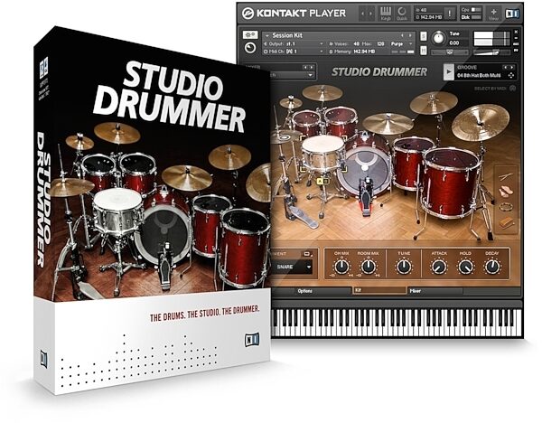 open zoom image for Native Instruments Studio Drummer Software, Main