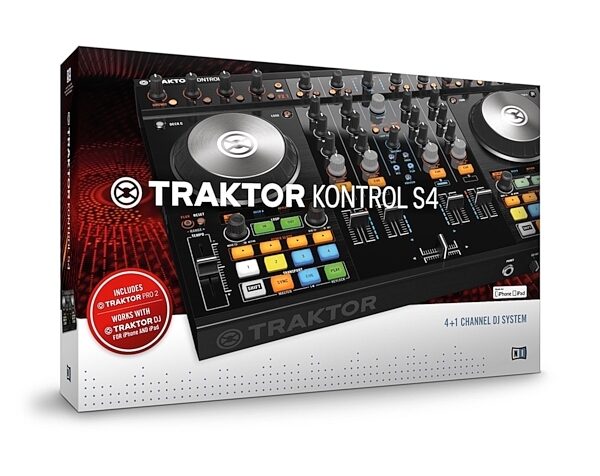open zoom image for Native Instruments Traktor Kontrol S4 DJ Controller, Pack