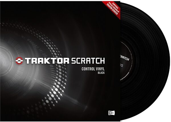 open zoom image for Native Instruments Traktor Scratch Pro Timecode Vinyl, Black